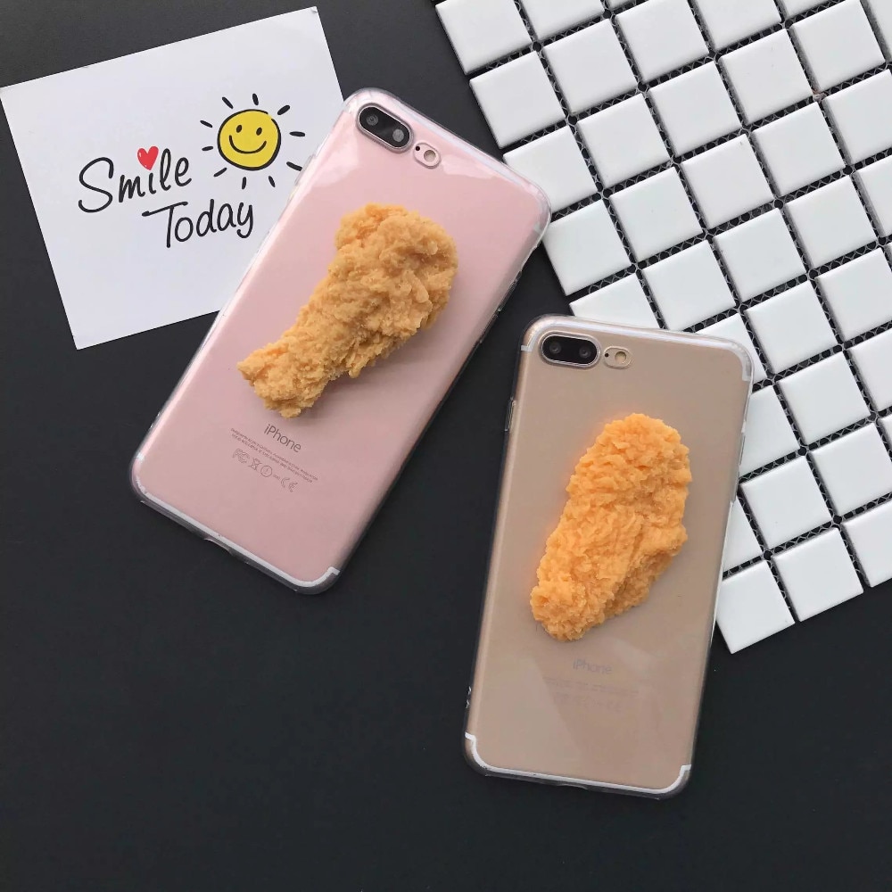 Chicken Piece Decorated Phone Case